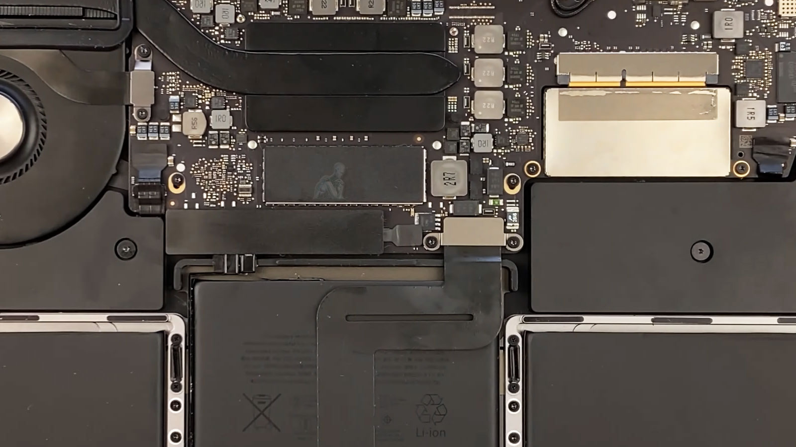 Apple SSD module used in MacBook Pro for storage upgrade and replacement